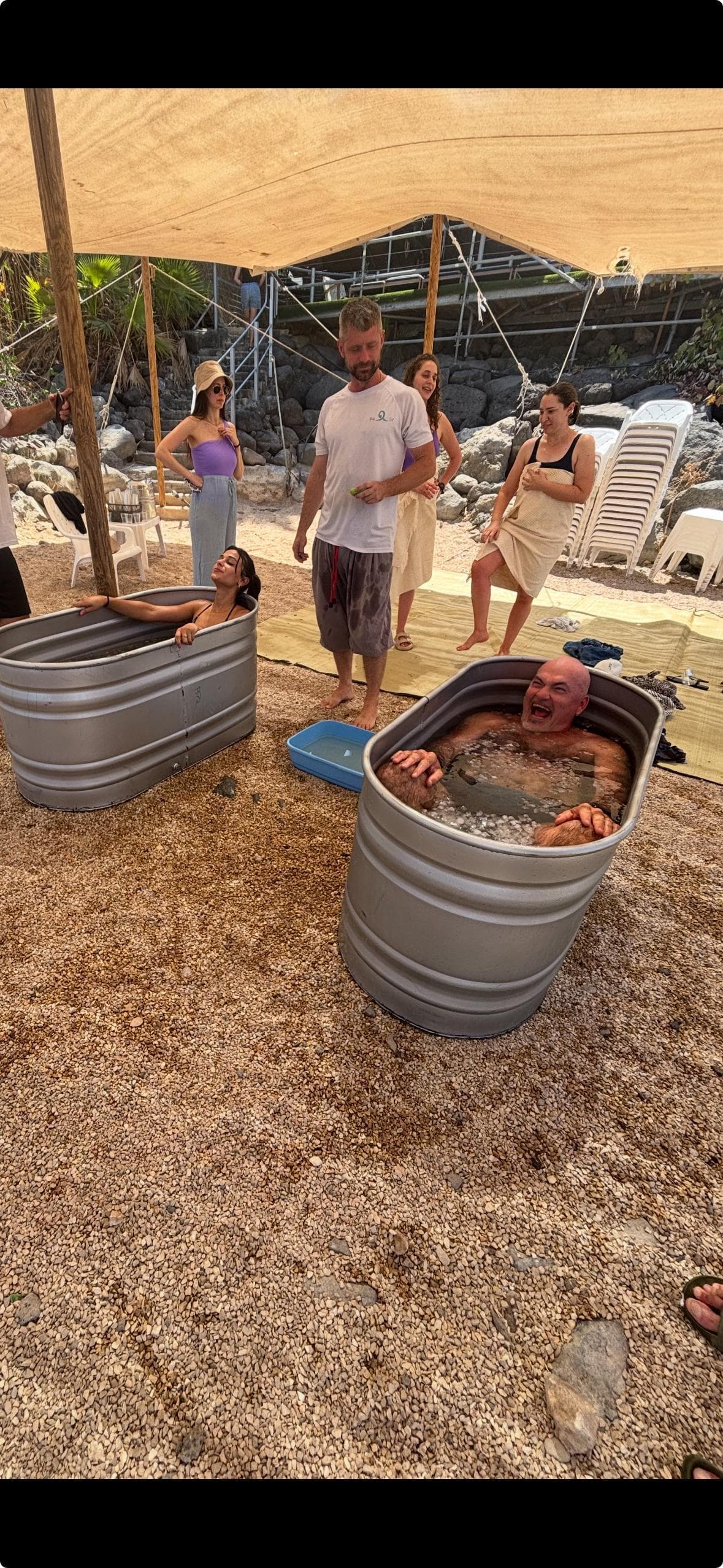 Погружение в ледяную воду